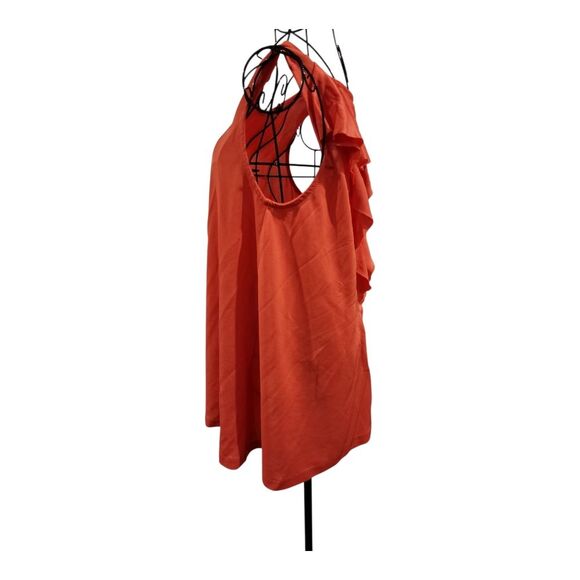 Country Road Women's Rust Tank Top Size XL Loose Fit Vacation Summer Flowy Loose - Picture 2 of 8